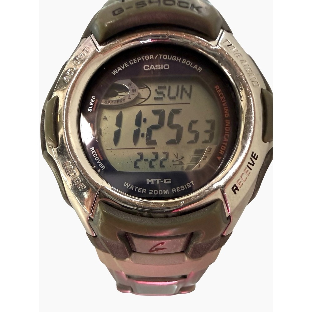 Casio G-Shock MTG-900‎ Tough Solar Wave Ceptor 200M New Battery